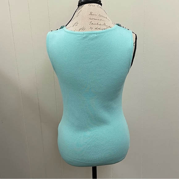 Leo Guy bead embellished knit top - Picture 8 of 9